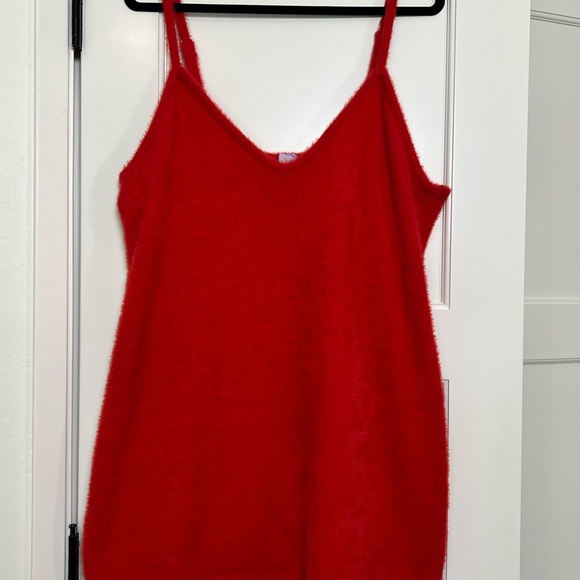 Savage Fenty Red Fluffy Dress (1X) - Picture 5 of 7